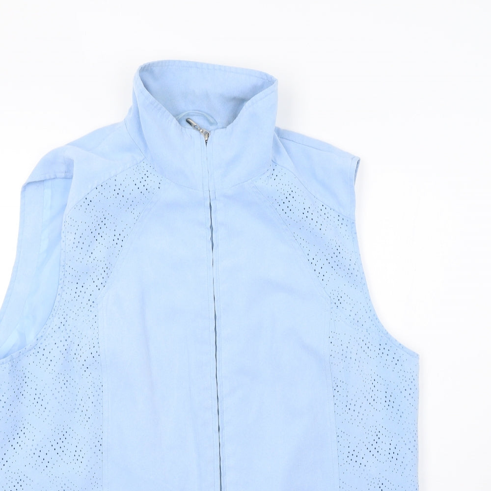 Preworn Womens Blue   Gilet Jacket Size 18