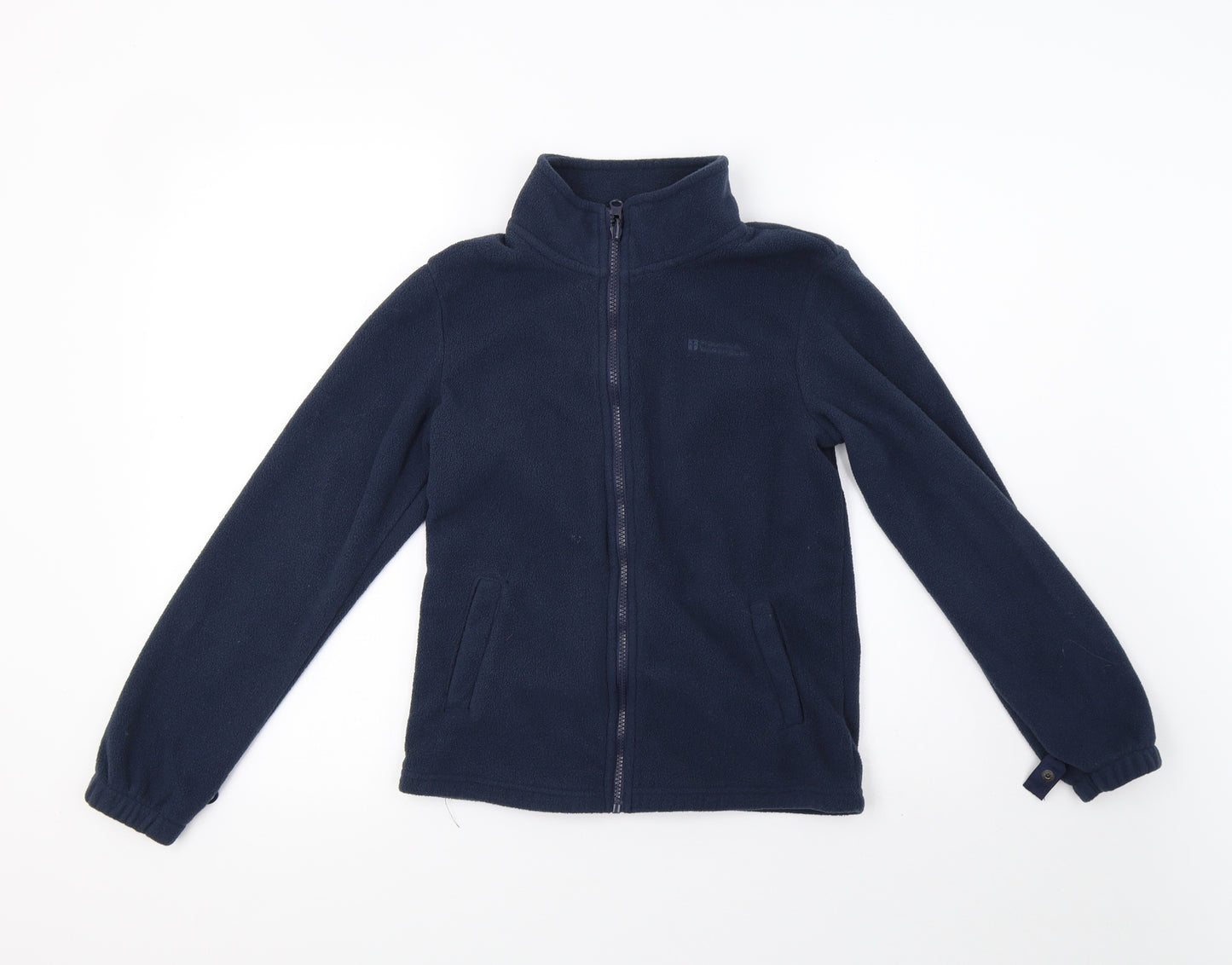 Mountain Warehouse Boys Black  Fleece Full Zip Sweatshirt Size 11-12 Years