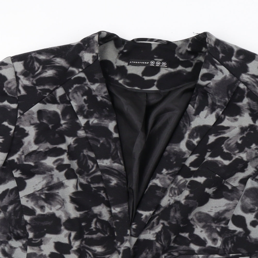 Primark Womens Grey   Jacket Blazer Size 10