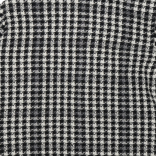 st michael Womens White Check  Jacket  Size 16