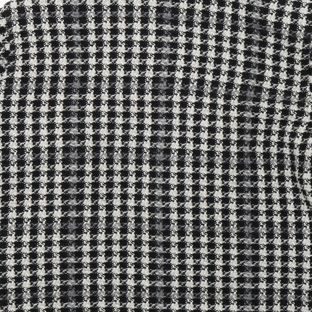 st michael Womens White Check  Jacket  Size 16