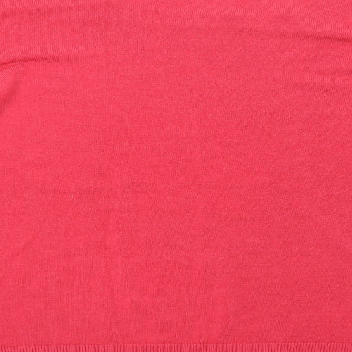 Primark Womens Pink  Knit Pullover Sweatshirt Size 16