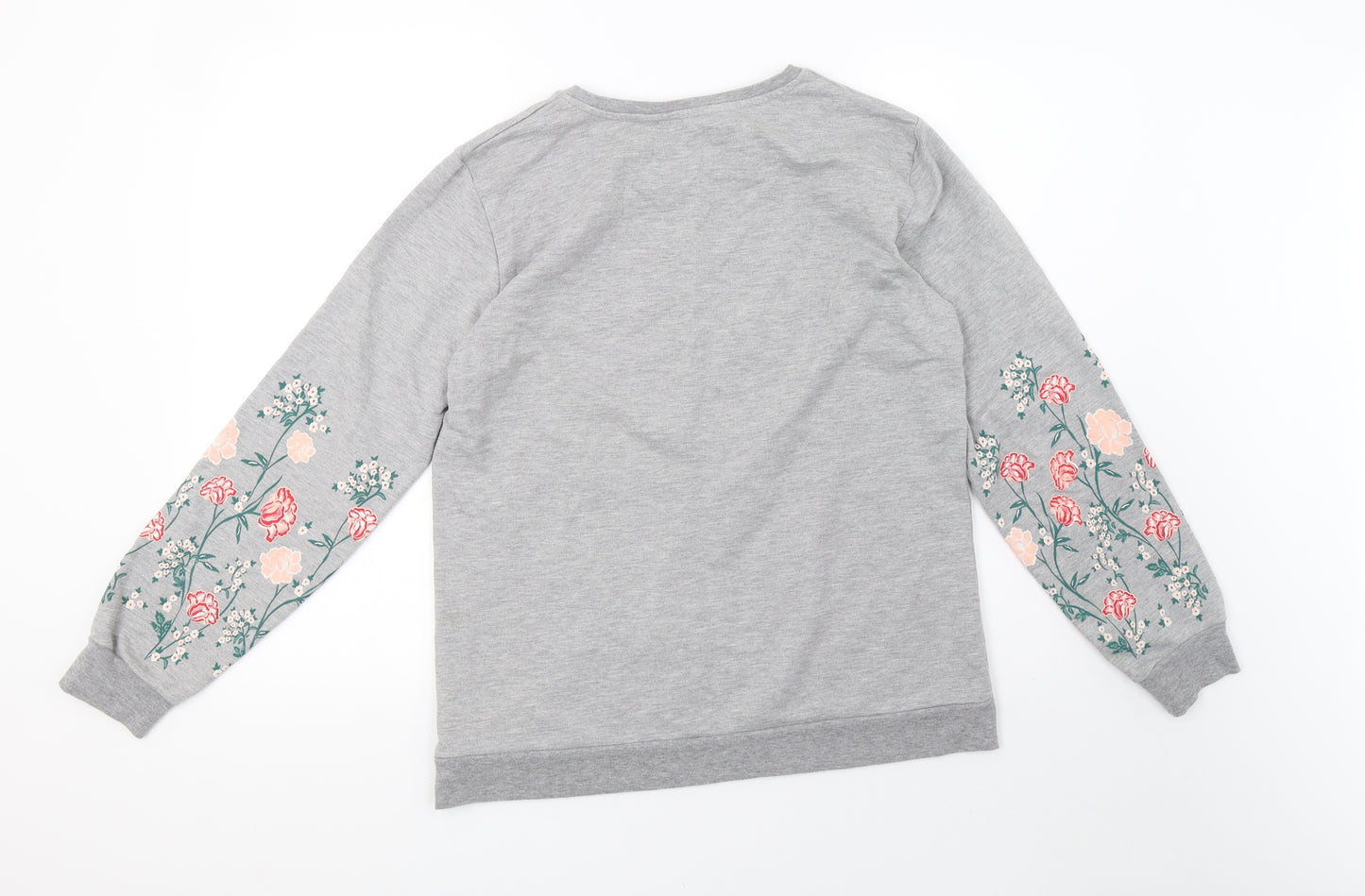 Dorothy Perkins Womens Grey   Pullover Sweatshirt Size 12