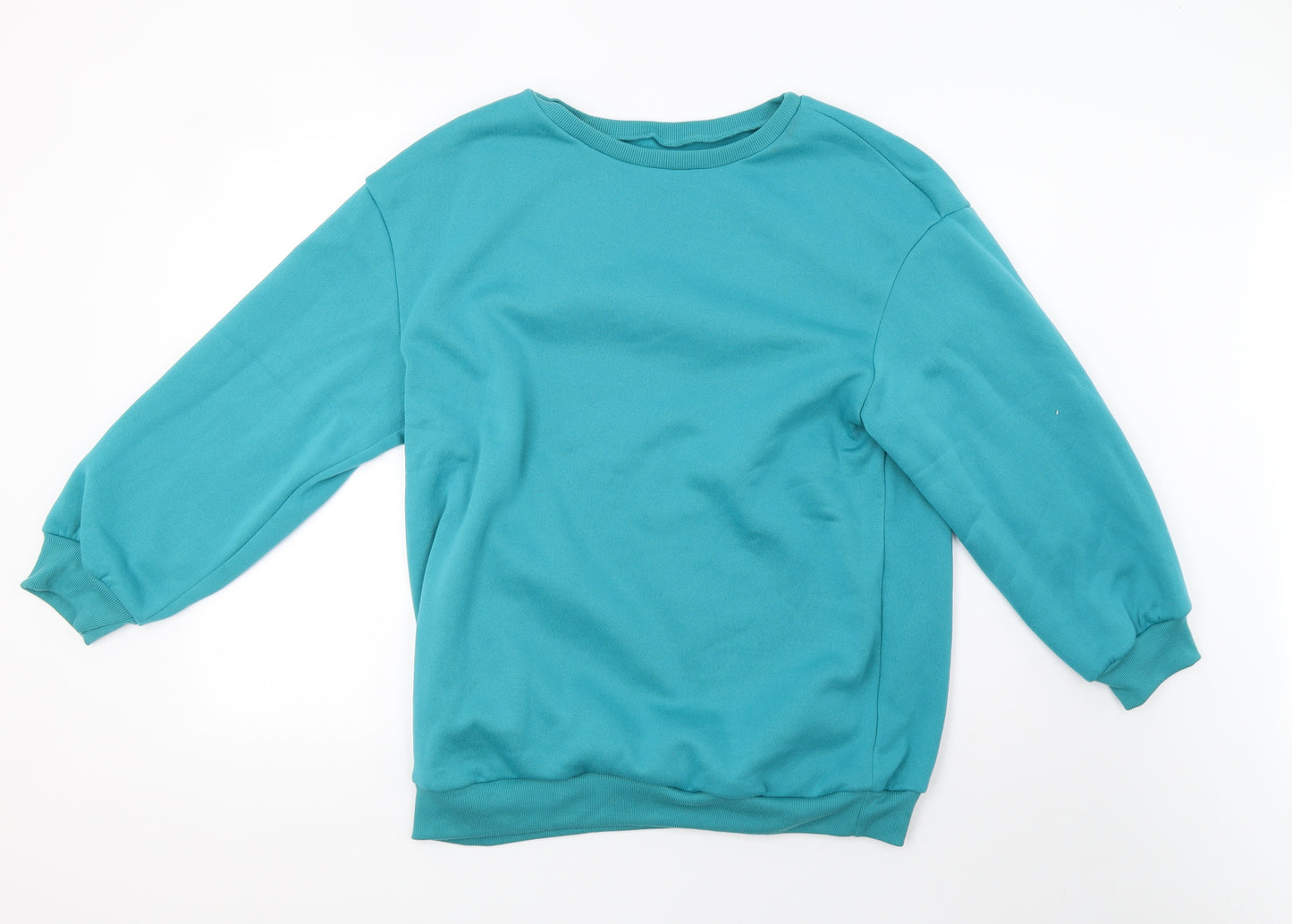 SheIn Womens Blue   Pullover Sweatshirt Size L
