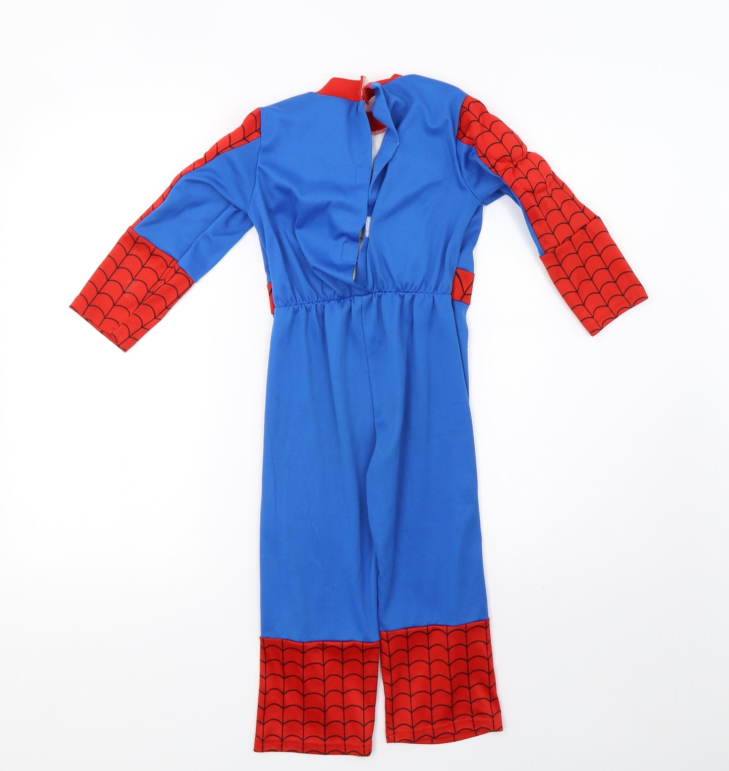 Preworn Boys Blue   Pullover Jumper Size 3-4 Years  - spider man