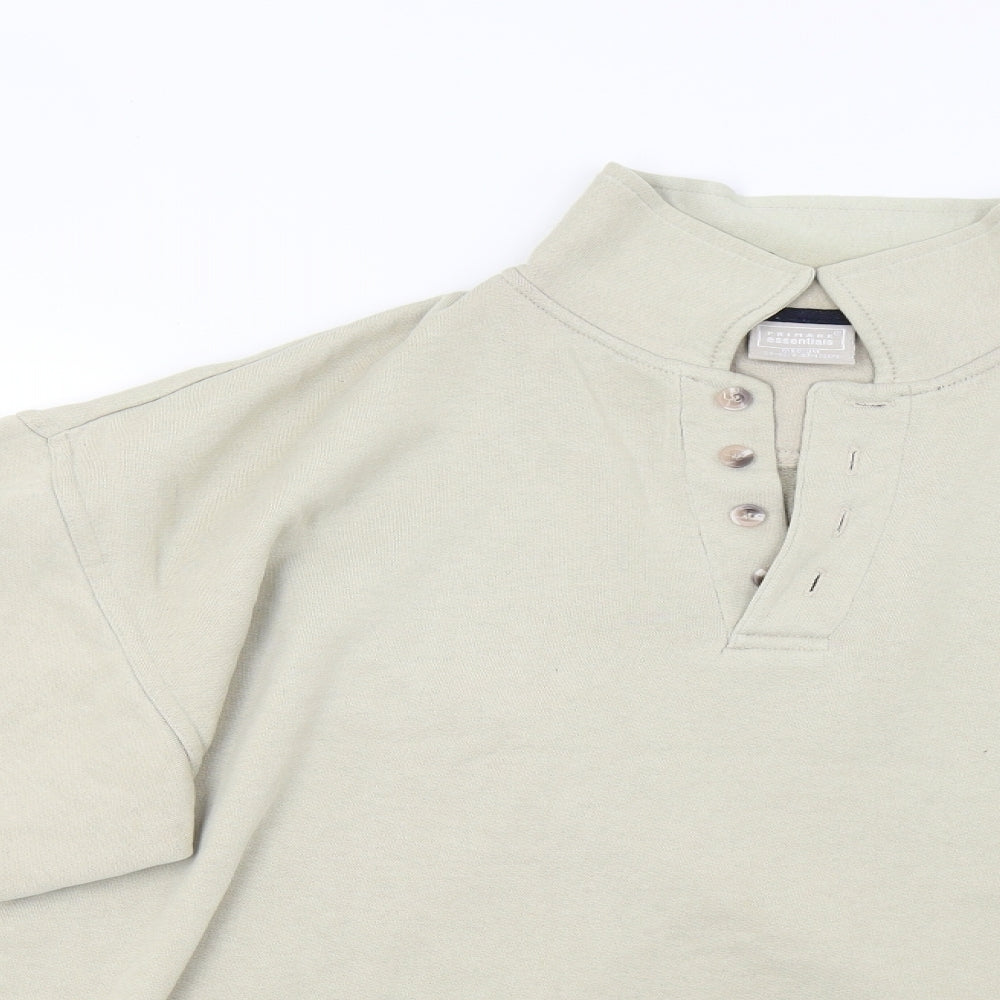 Primark Mens Beige   Pullover Sweatshirt Size M