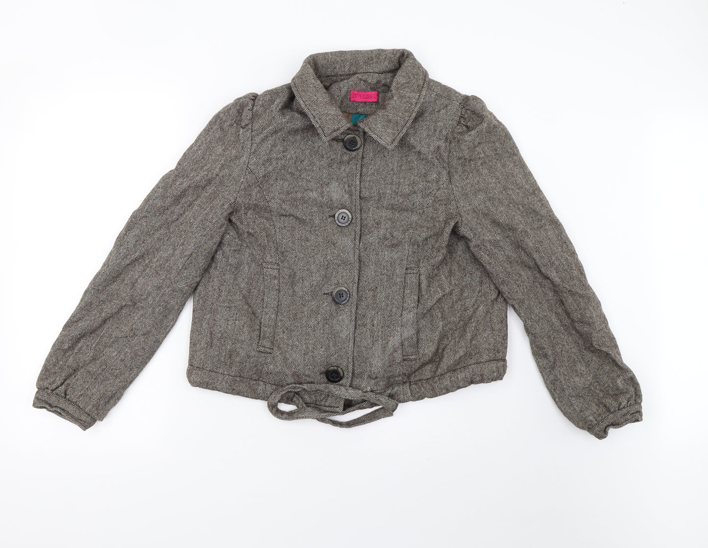 Love Label Womens Brown   Jacket Blazer Size 14