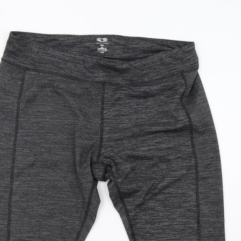 Athletic Works Womens Grey   Sweat Shorts Size XL