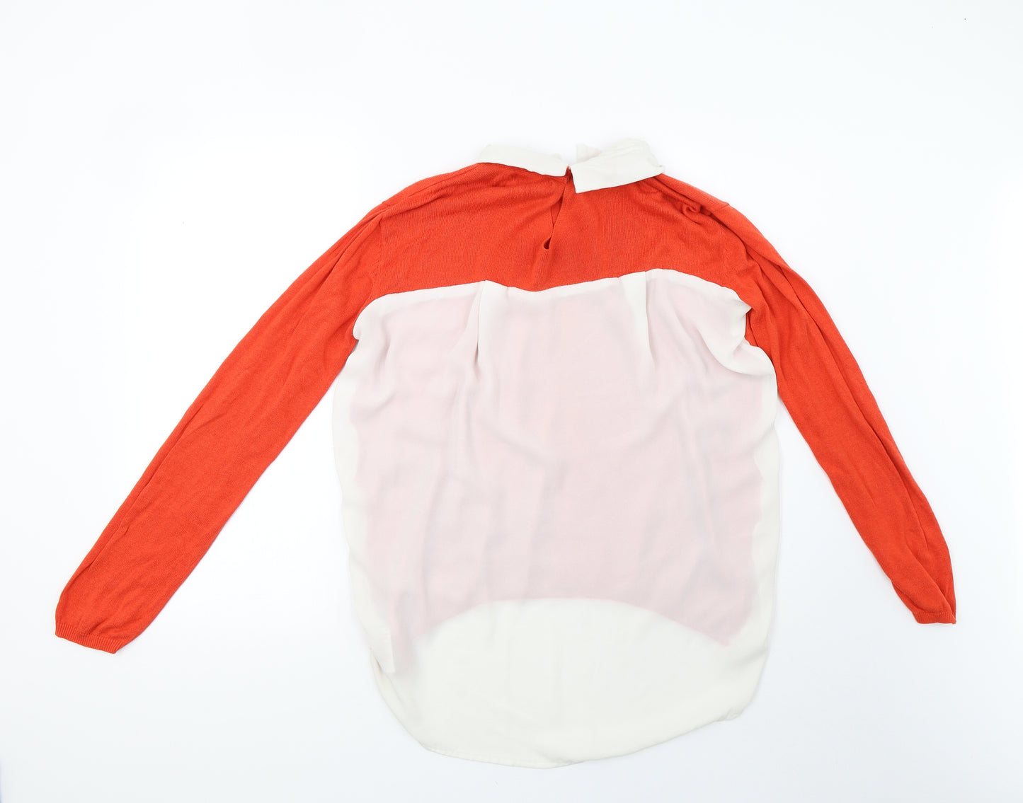 Primark Womens Orange   Pullover Sweatshirt Size 14