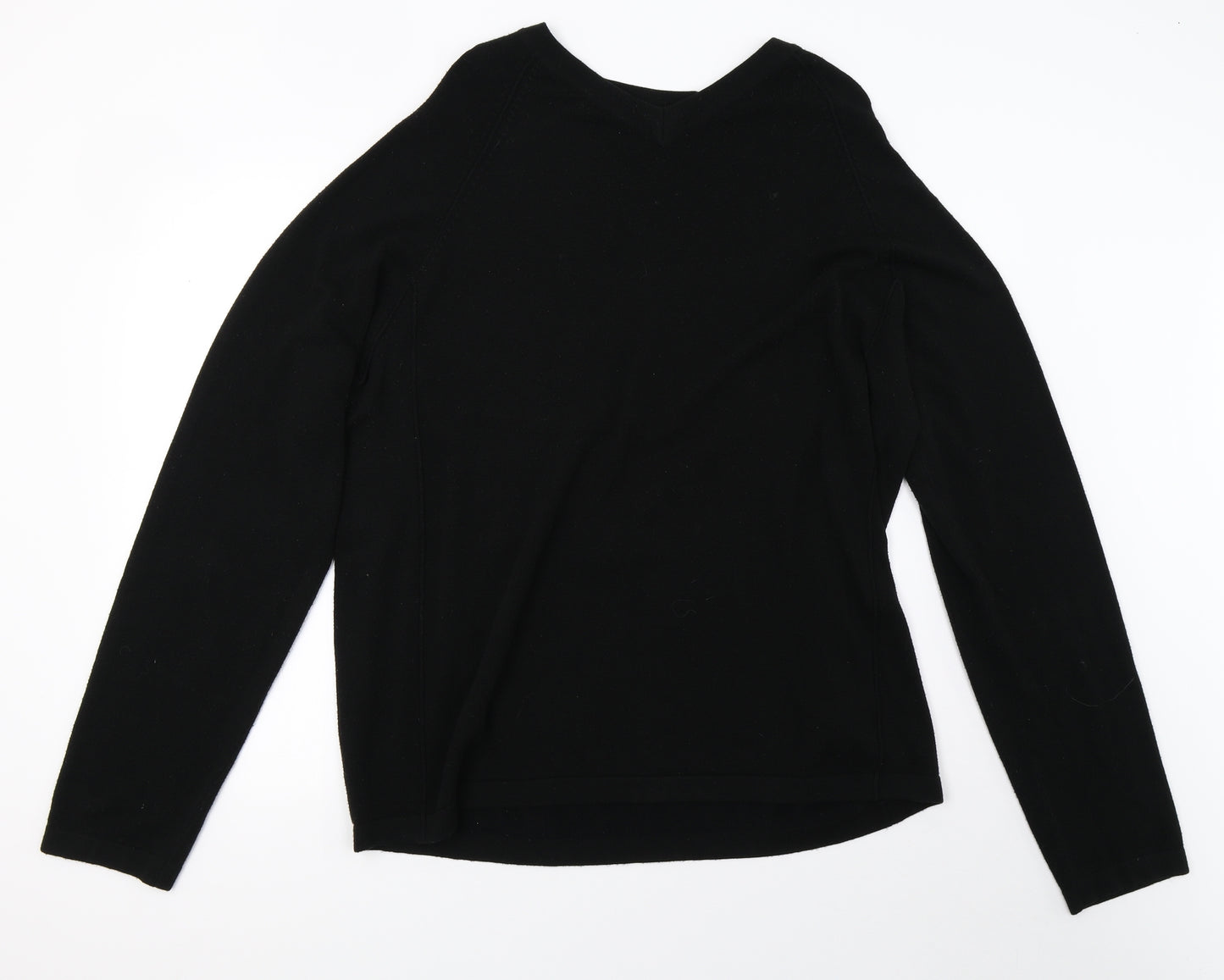Tom Wolfe Mens Black  Knit Pullover Sweatshirt Size 2XL
