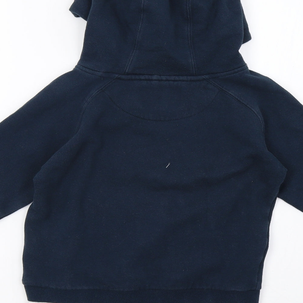 Preworn Boys Blue   Pullover Hoodie Size 5-6 Years