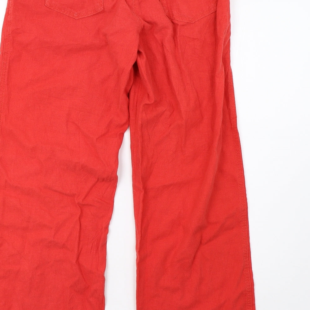 NEXT Womens Red   Trousers  Size 12 L30 in