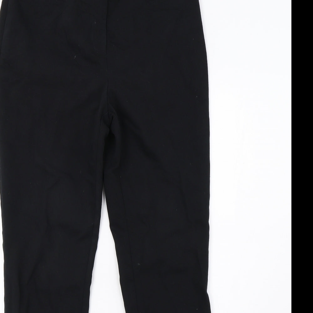 Marks and Spencer Womens Black   Trousers  Size 10 L30 in