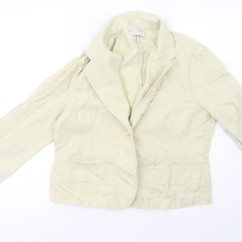 off shoot Womens Yellow   Jacket  Size 14