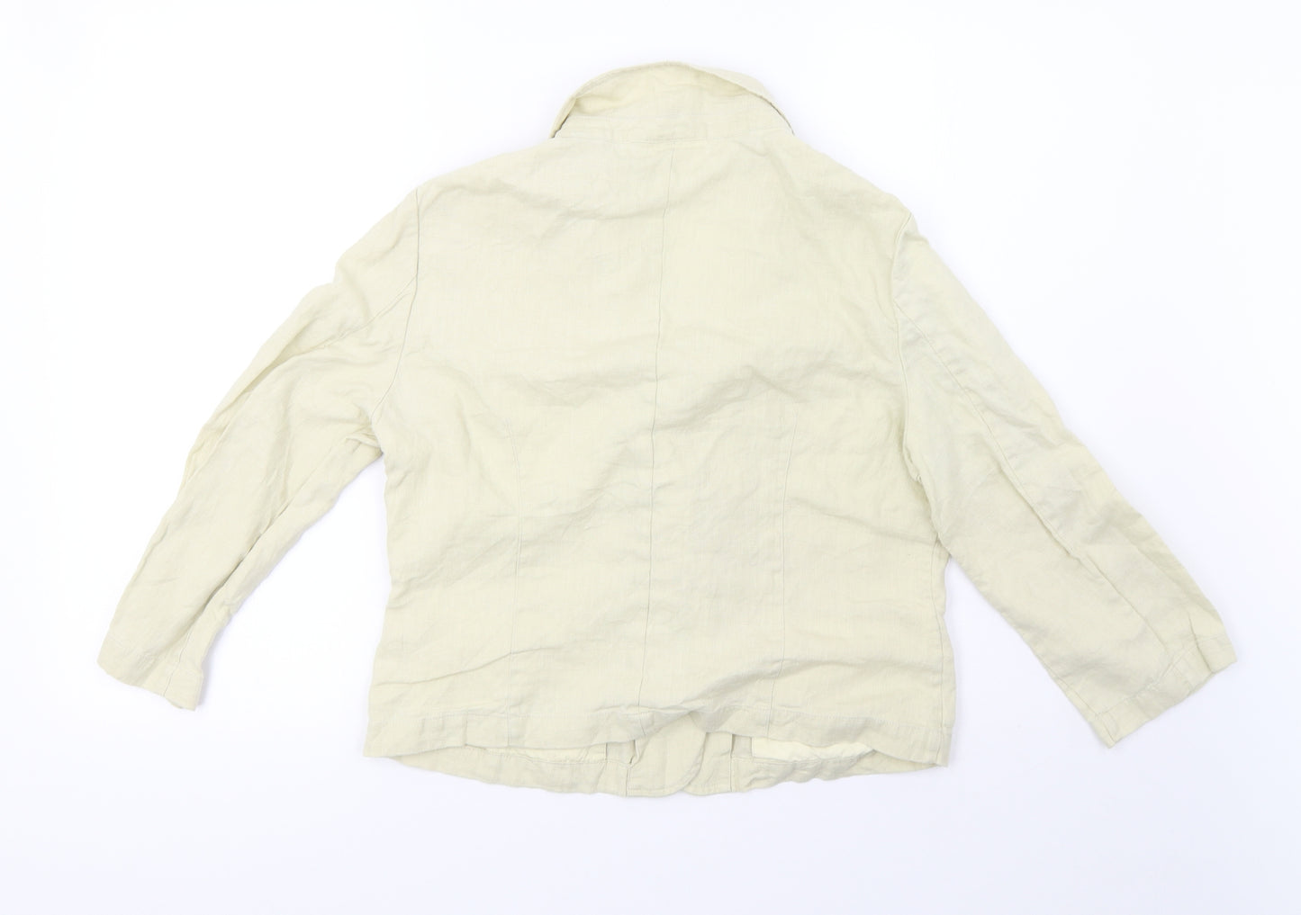 off shoot Womens Yellow   Jacket  Size 14