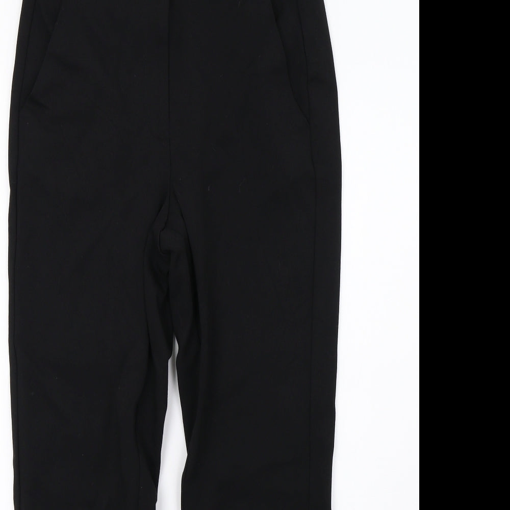 Marks and Spencer Womens Black   Trousers  Size 10 L26 in