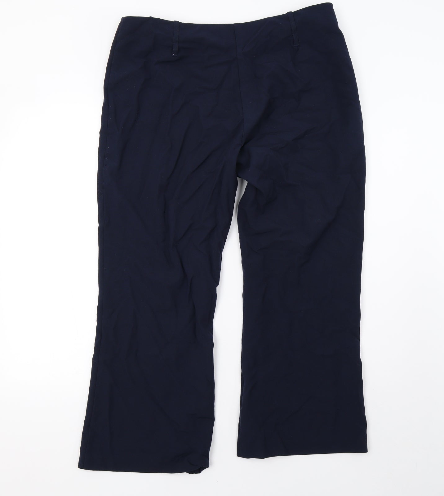 elite Womens Blue   Trousers  Size 16 L26 in