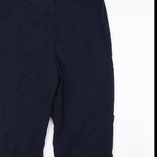 elite Womens Blue   Trousers  Size 16 L26 in