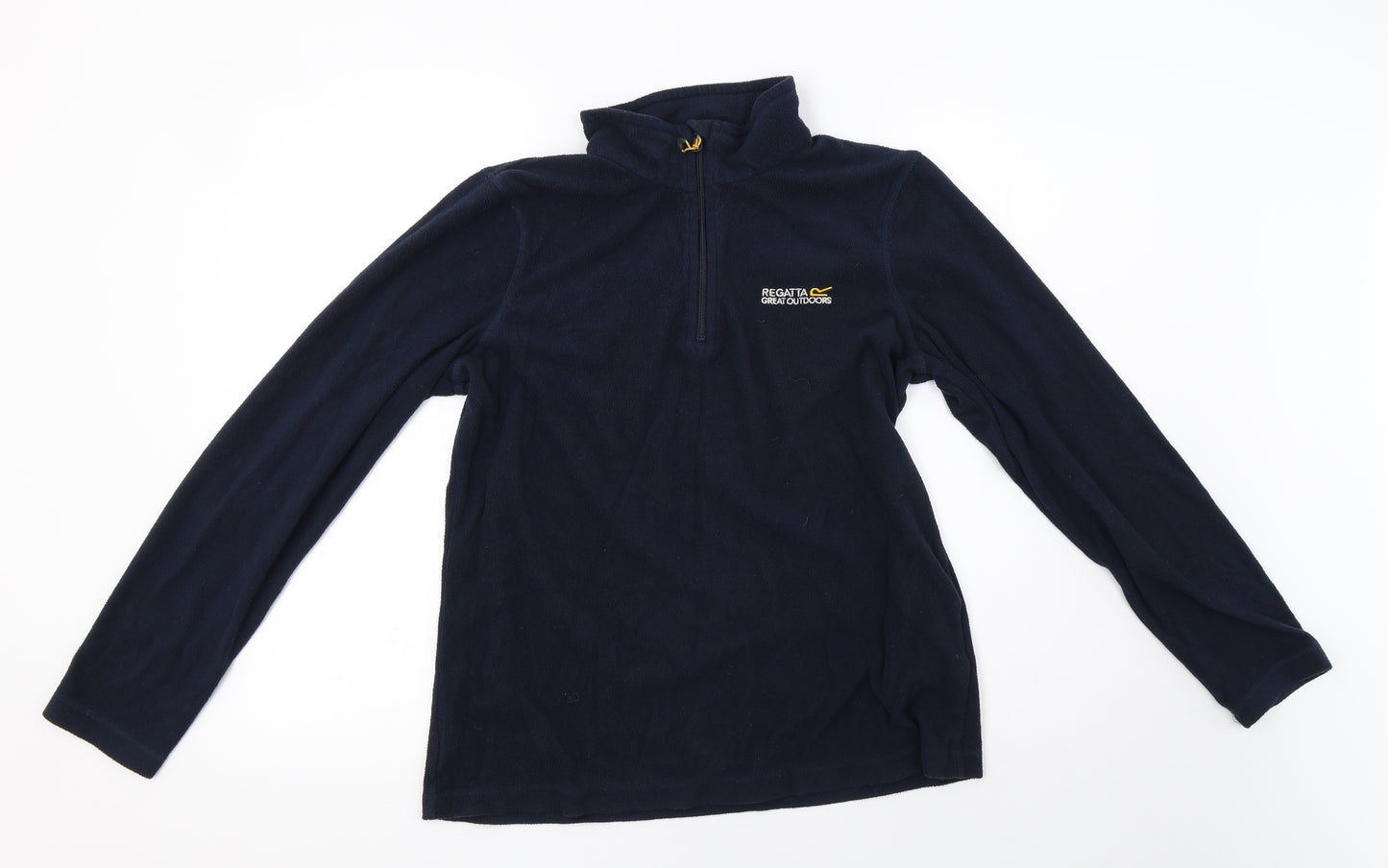 Regatta Womens Blue  Fleece Pullover Sweatshirt Size 12