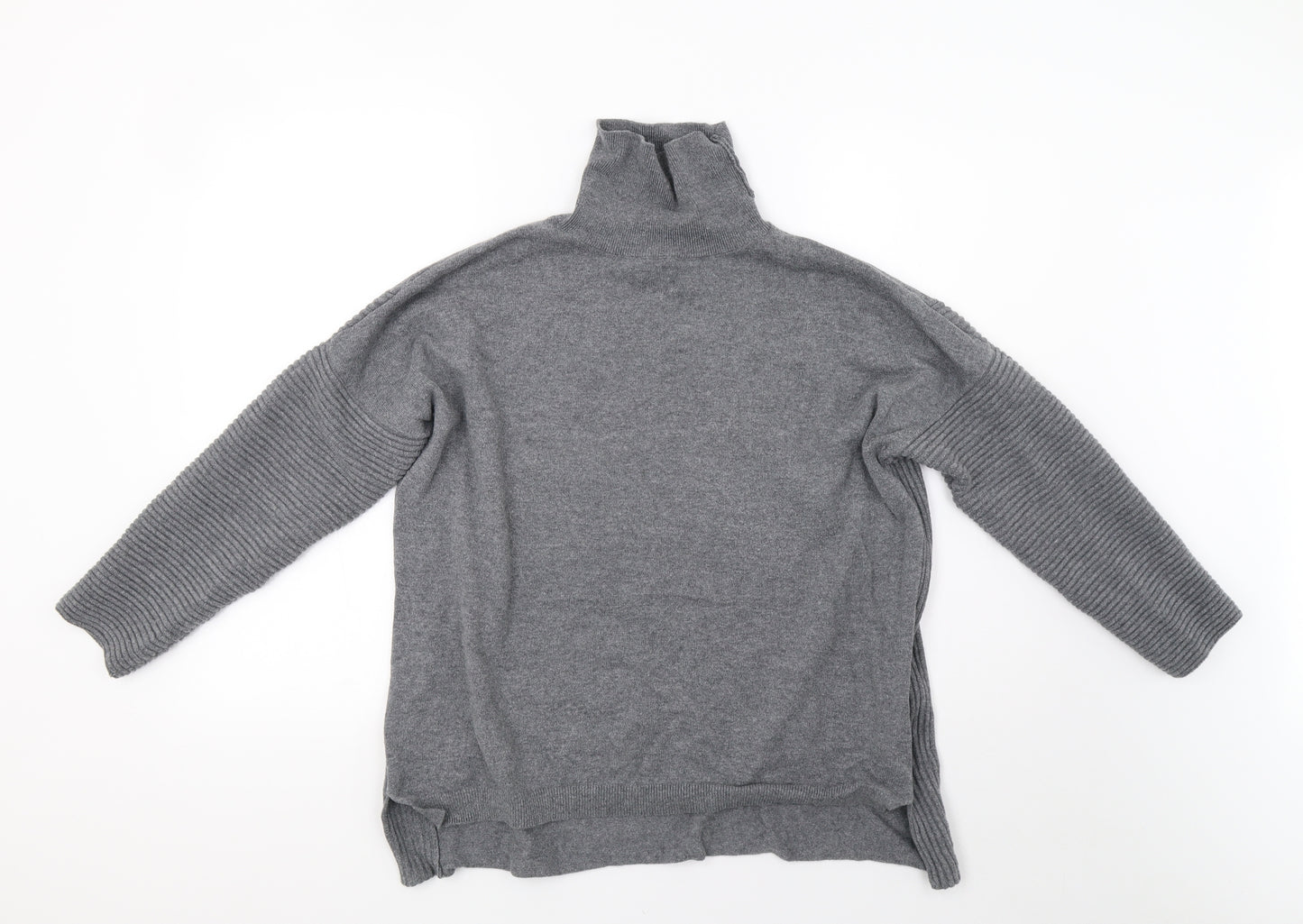 primark  Womens Grey  Knit Pullover Sweatshirt Size 16