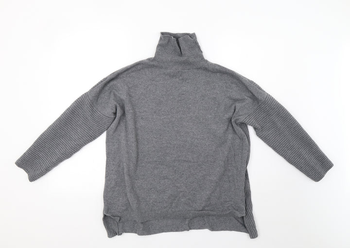 primark  Womens Grey  Knit Pullover Sweatshirt Size 16