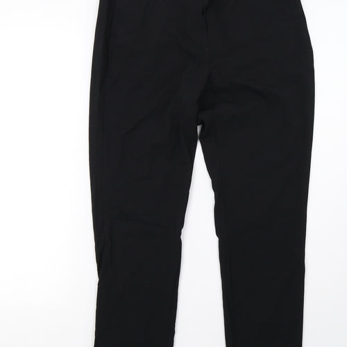 Marks and Spencer Womens Black   Trousers  Size 12 L28 in