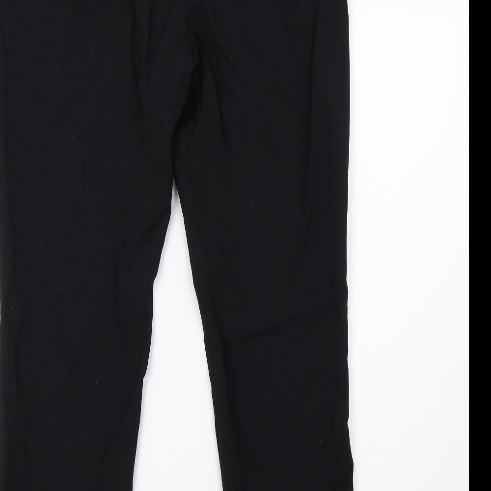 Marks and Spencer Womens Black   Trousers  Size 12 L28 in