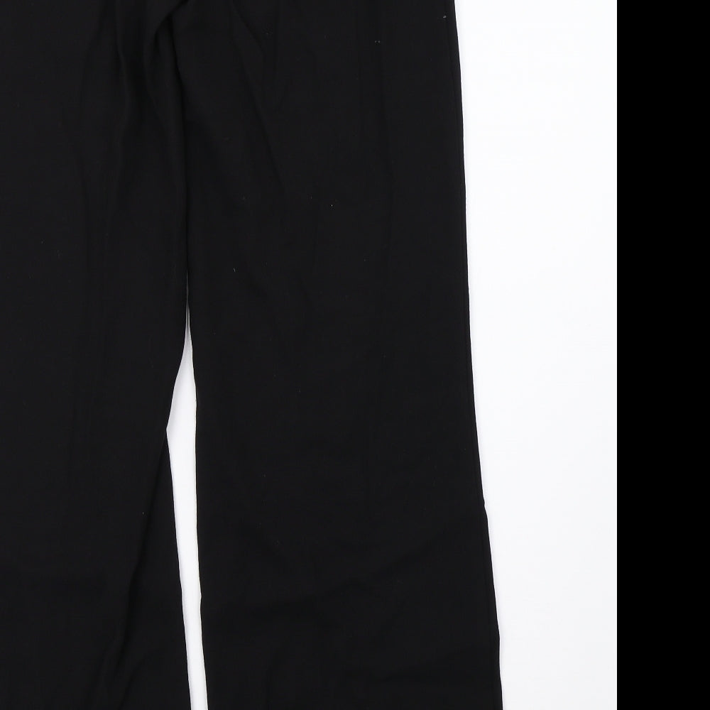 Marks and Spencer Womens Black   Trousers  Size 12 L32 in