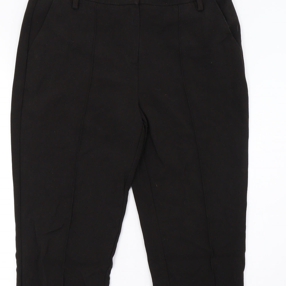 George Womens Black   Trousers  Size 12 L29 in