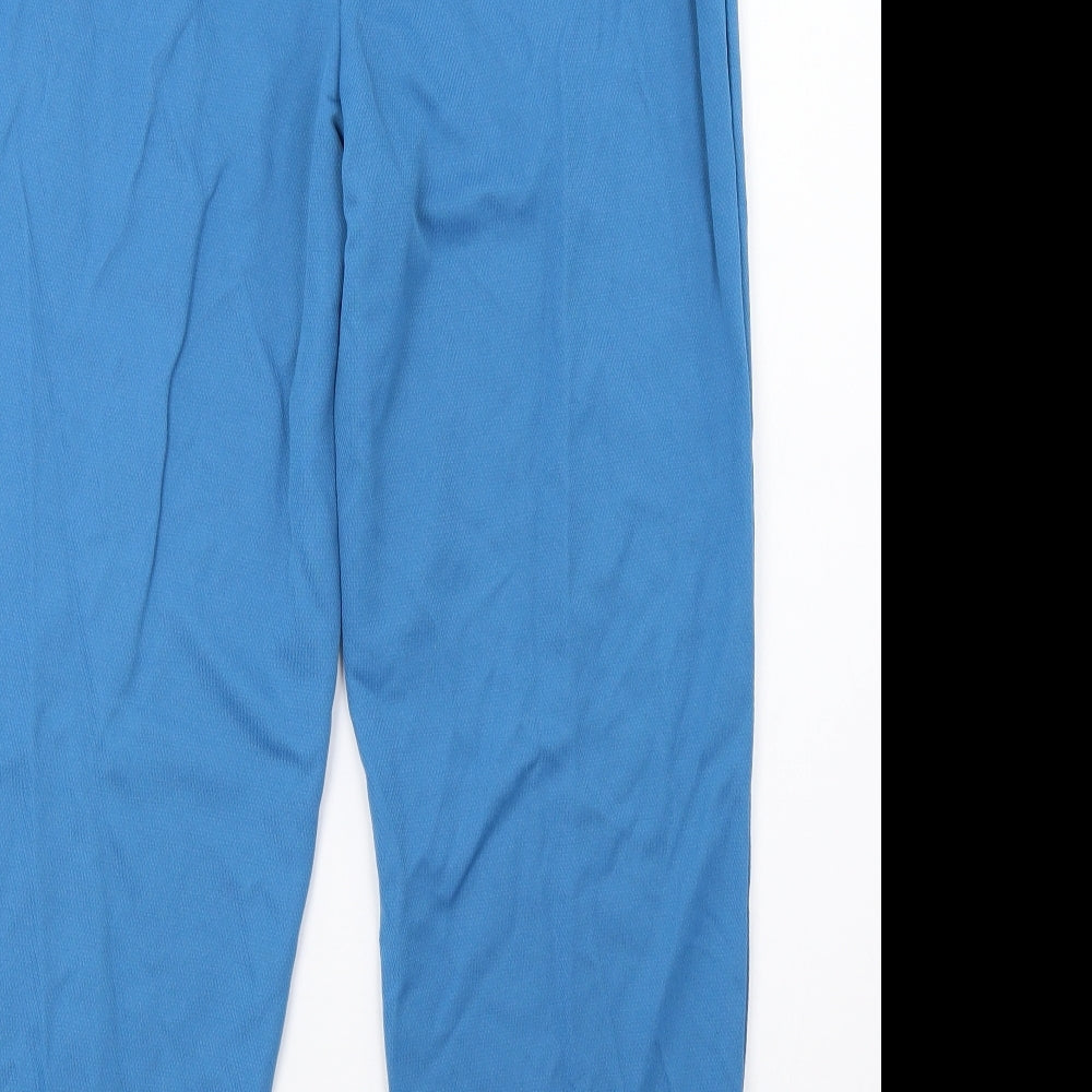 slimma Womens Blue   Trousers  Size 14 L28 in