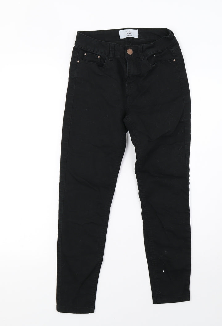 newlook Womens Black Denim Skinny Jeans Size 6 L25 in