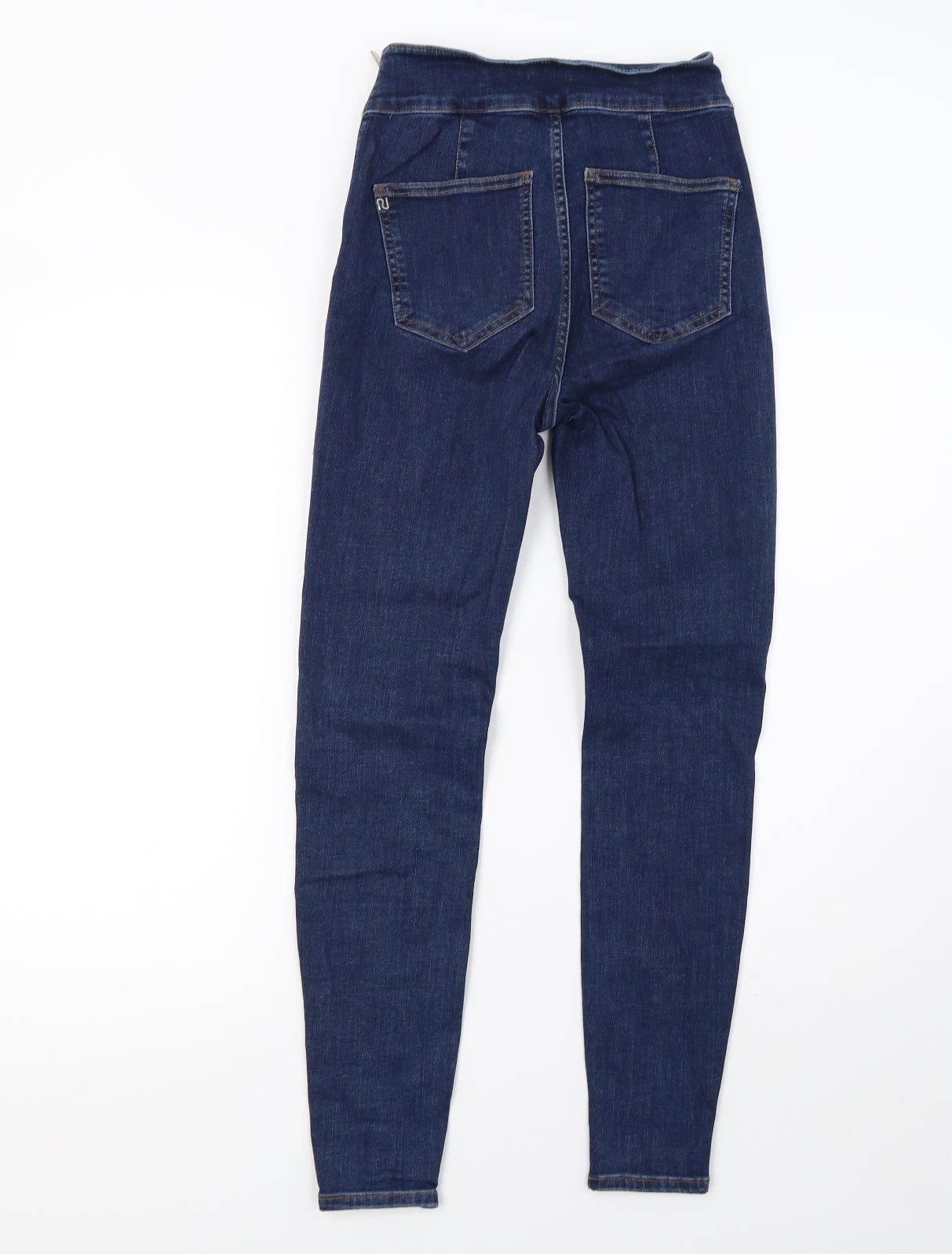 River Island Womens Blue  Denim Skinny Jeans Size 8 L30 in