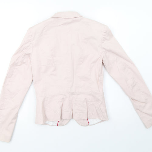 H&M Womens Pink   Jacket Blazer Size 6