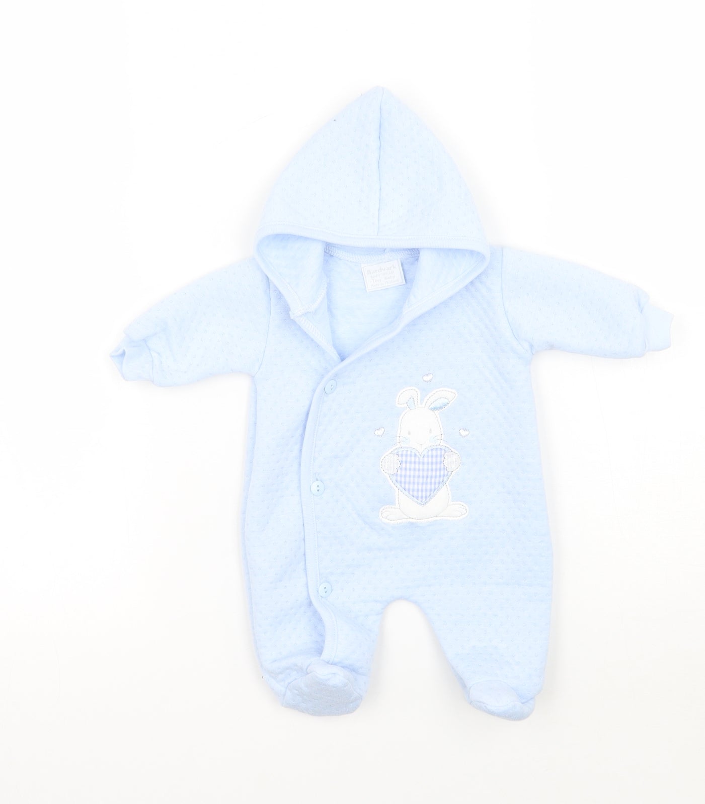 Aardvark Baby Blue   Babygrow One-Piece Size Newborn  - Tiny baby