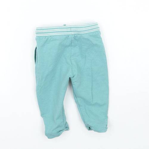 Marks and Spencer Baby Blue   Sweatpants Trousers Size 3-6 Months