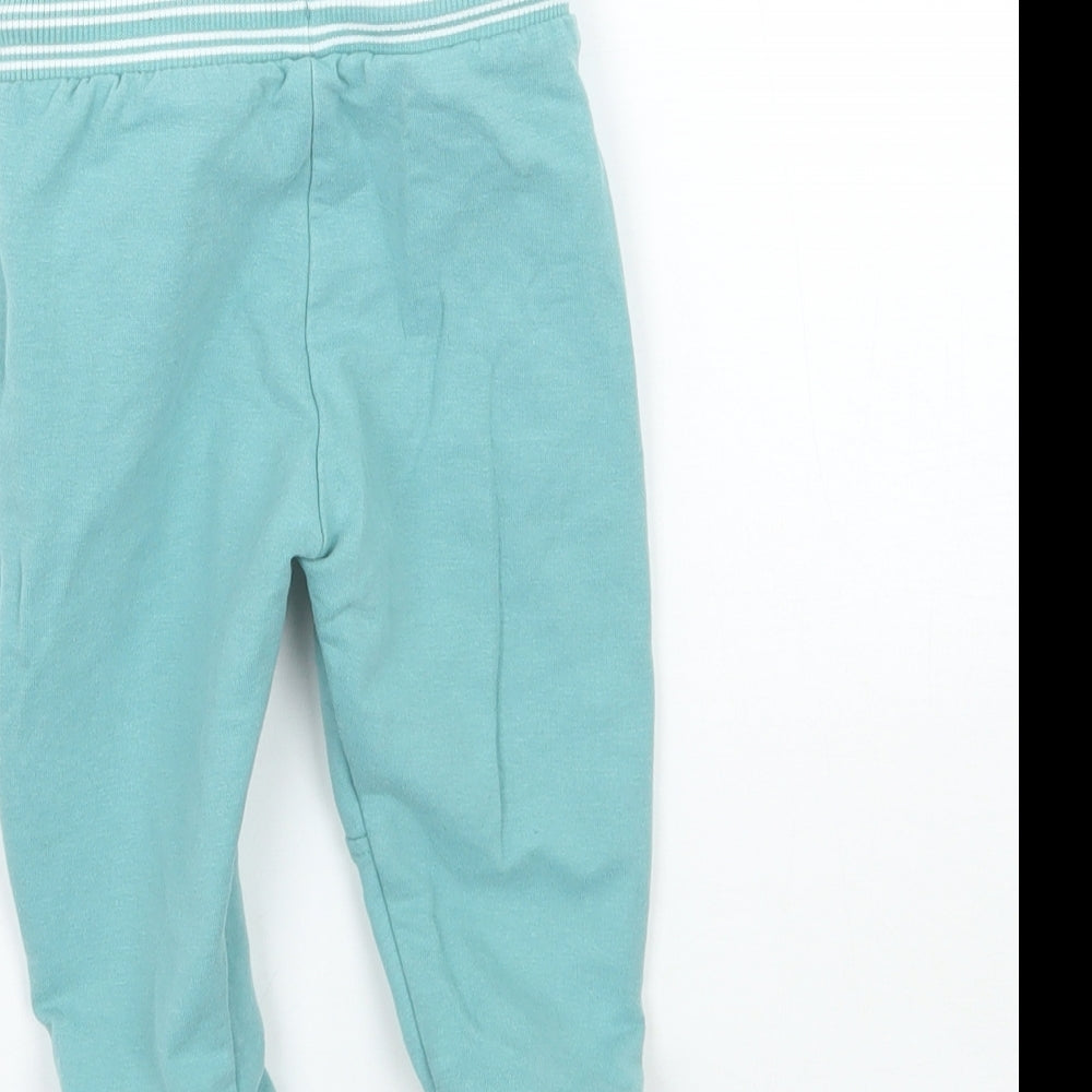 Marks and Spencer Baby Blue   Sweatpants Trousers Size 3-6 Months