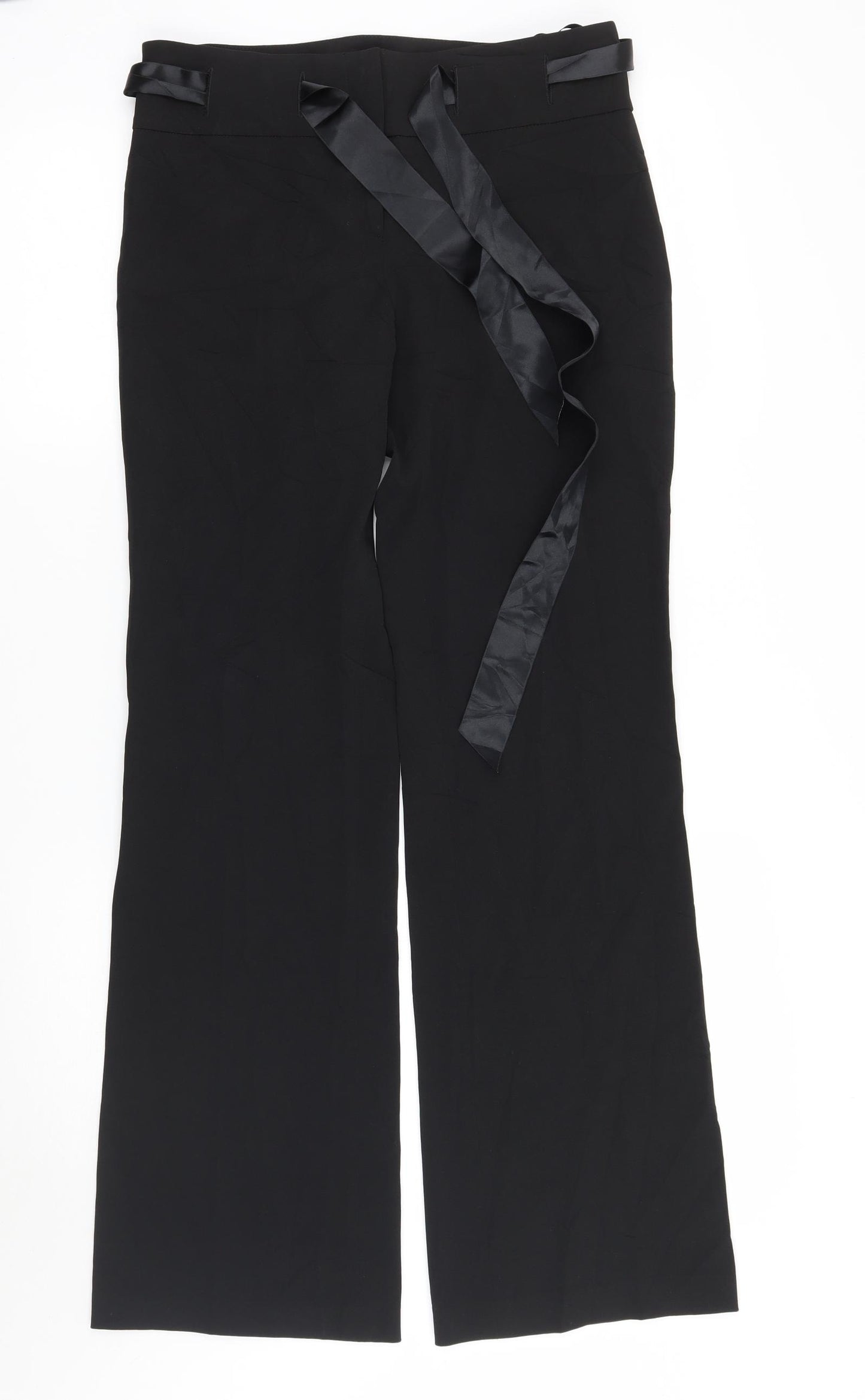 Dorothy Perkins Womens Black   Trousers  Size 10 L30.5 in