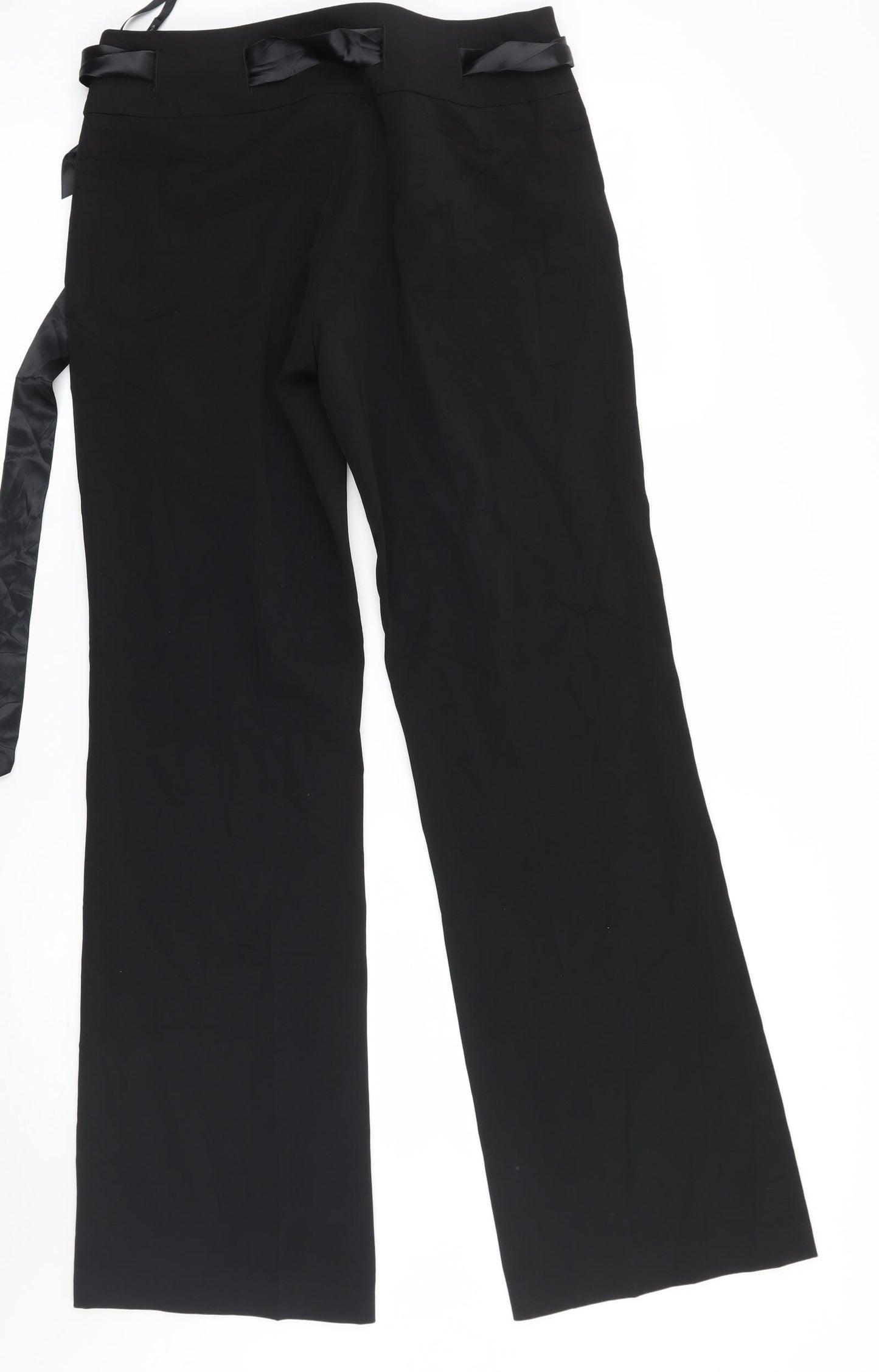 Dorothy Perkins Womens Black   Trousers  Size 10 L30.5 in
