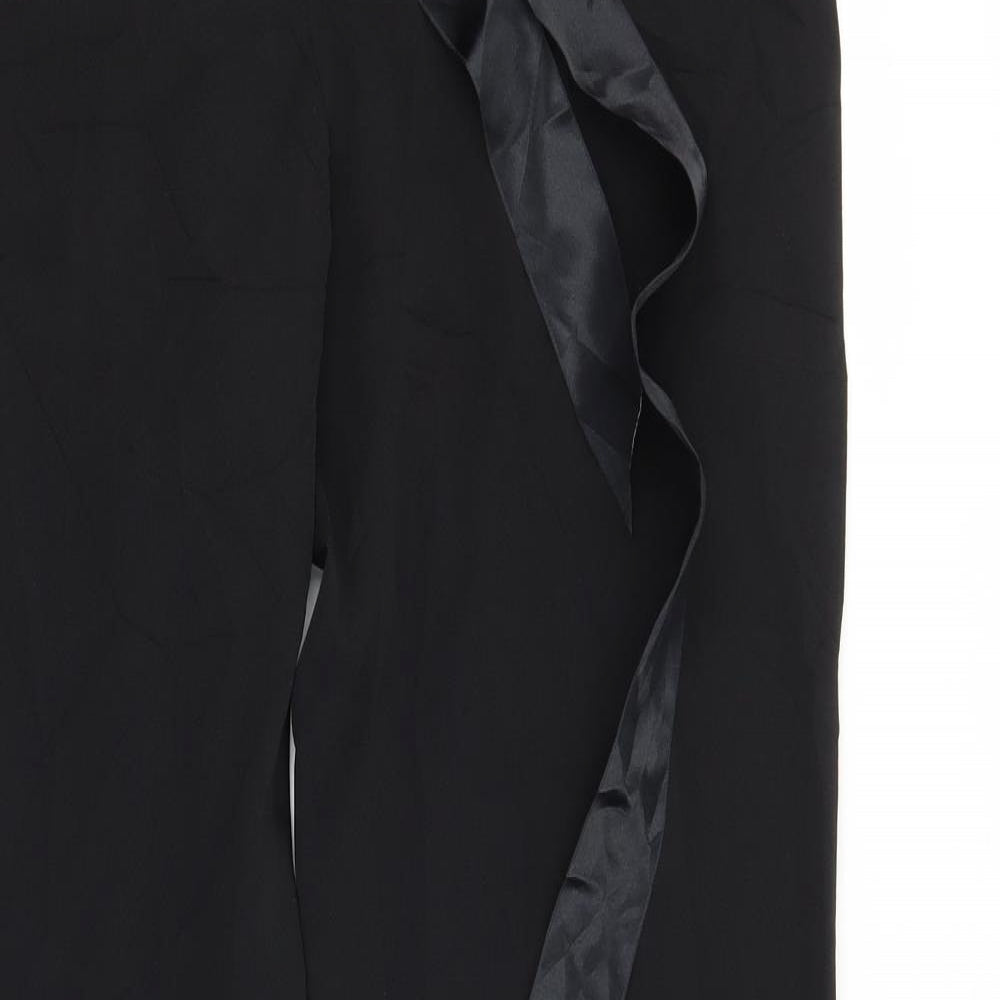Dorothy Perkins Womens Black   Trousers  Size 10 L30.5 in