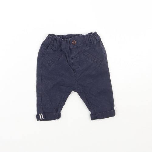 NEXT Boys Blue   Capri Trousers Size 0-3 Months