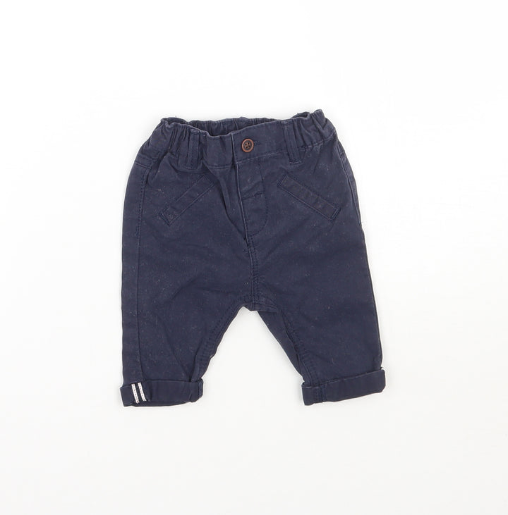 NEXT Boys Blue   Capri Trousers Size 0-3 Months