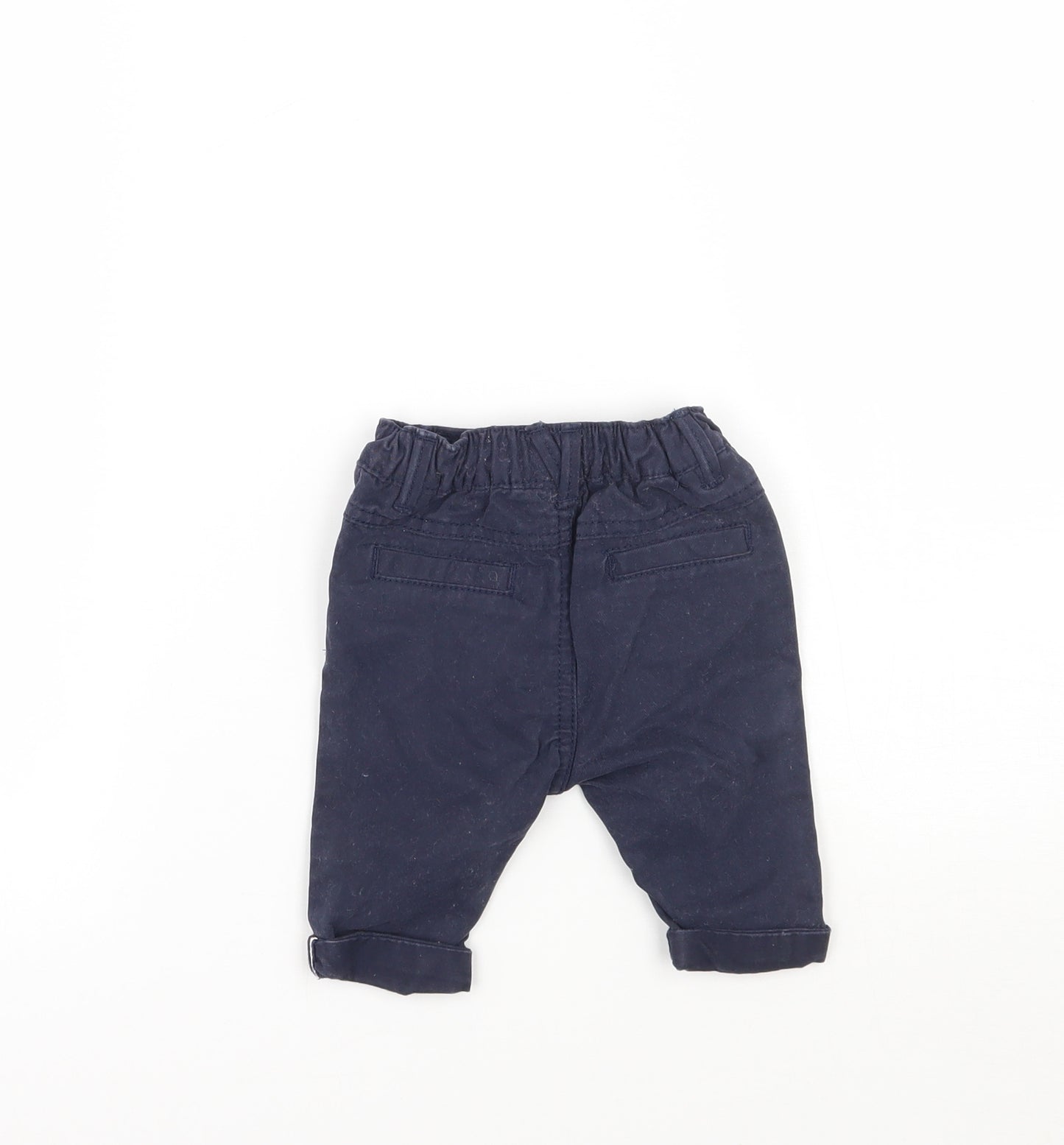 NEXT Boys Blue   Capri Trousers Size 0-3 Months