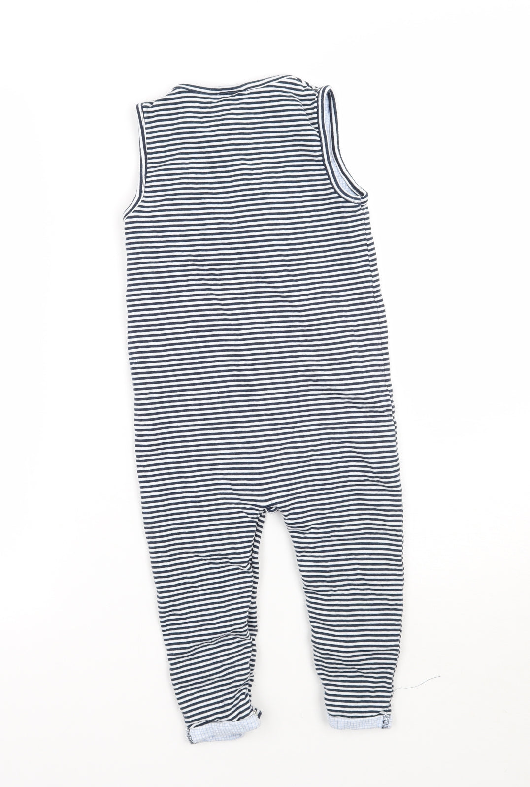 NEXT Baby Blue Striped  Babygrow One-Piece Size 12-18 Months