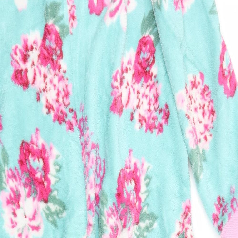 Kylie Girls Blue Floral  Top One Piece Size 13 Years