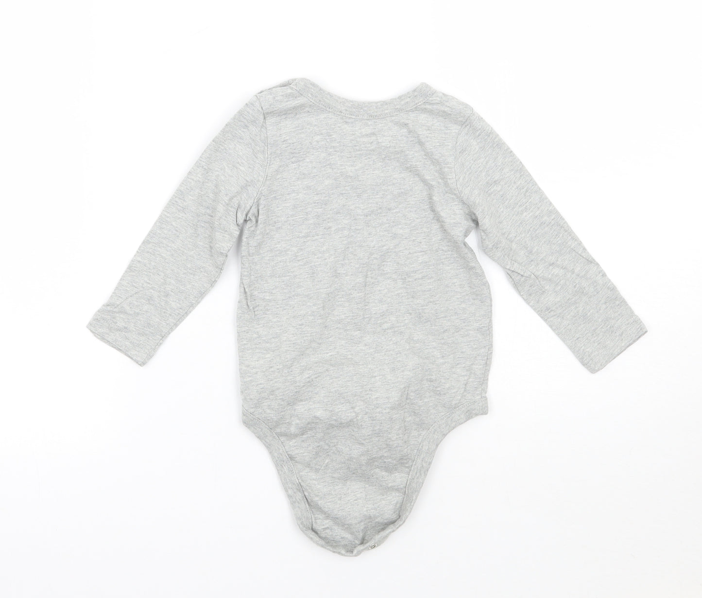 Gap Baby Grey   Babygrow One-Piece Size 12-18 Months
