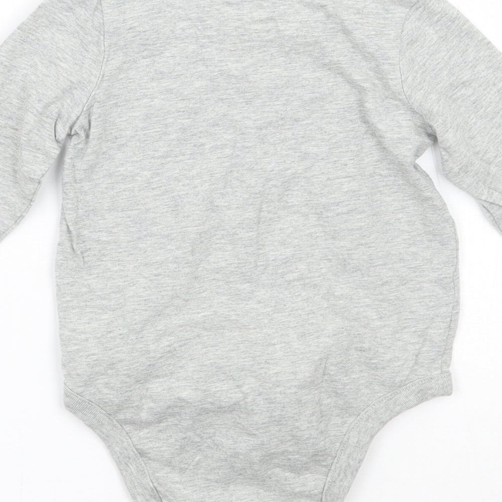 Gap Baby Grey   Babygrow One-Piece Size 12-18 Months