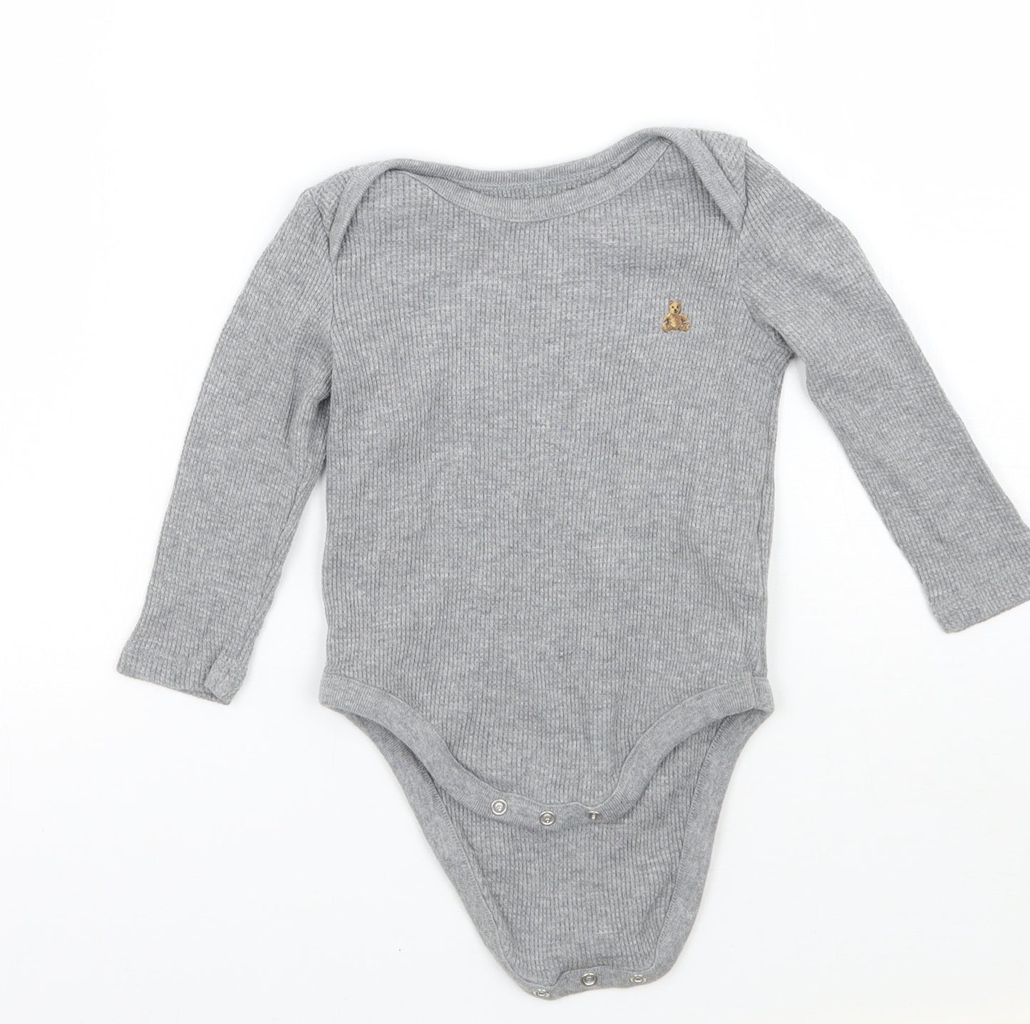 Gap Baby Grey   Babygrow One-Piece Size 12-18 Months