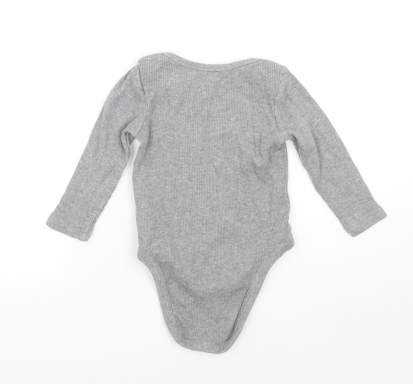 Gap Baby Grey   Babygrow One-Piece Size 12-18 Months
