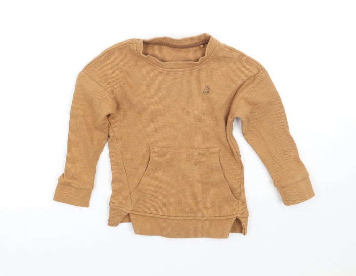 George Baby Brown   Basic T-Shirt Size 12-18 Months