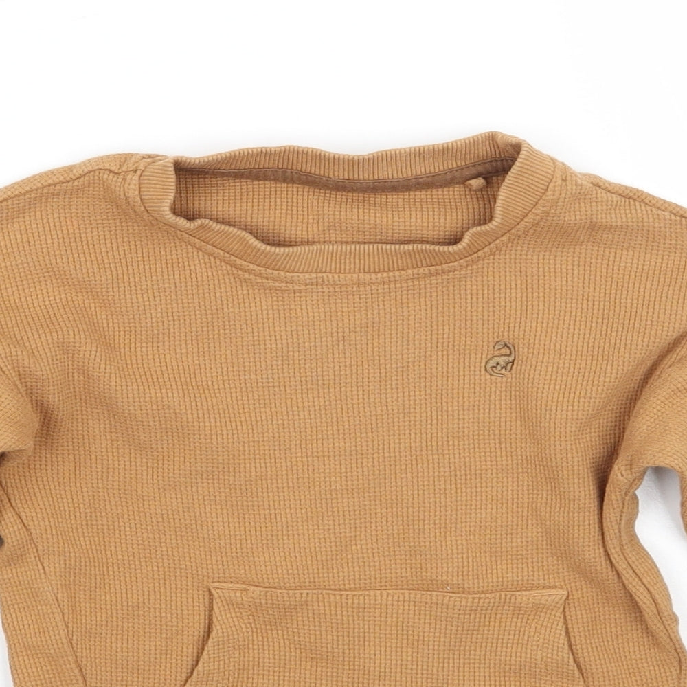 George Baby Brown   Basic T-Shirt Size 12-18 Months